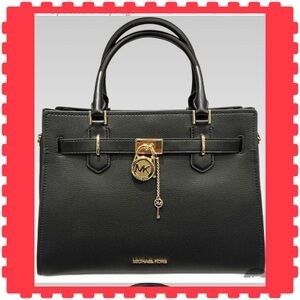 Michael Kors Black Satchel Bag